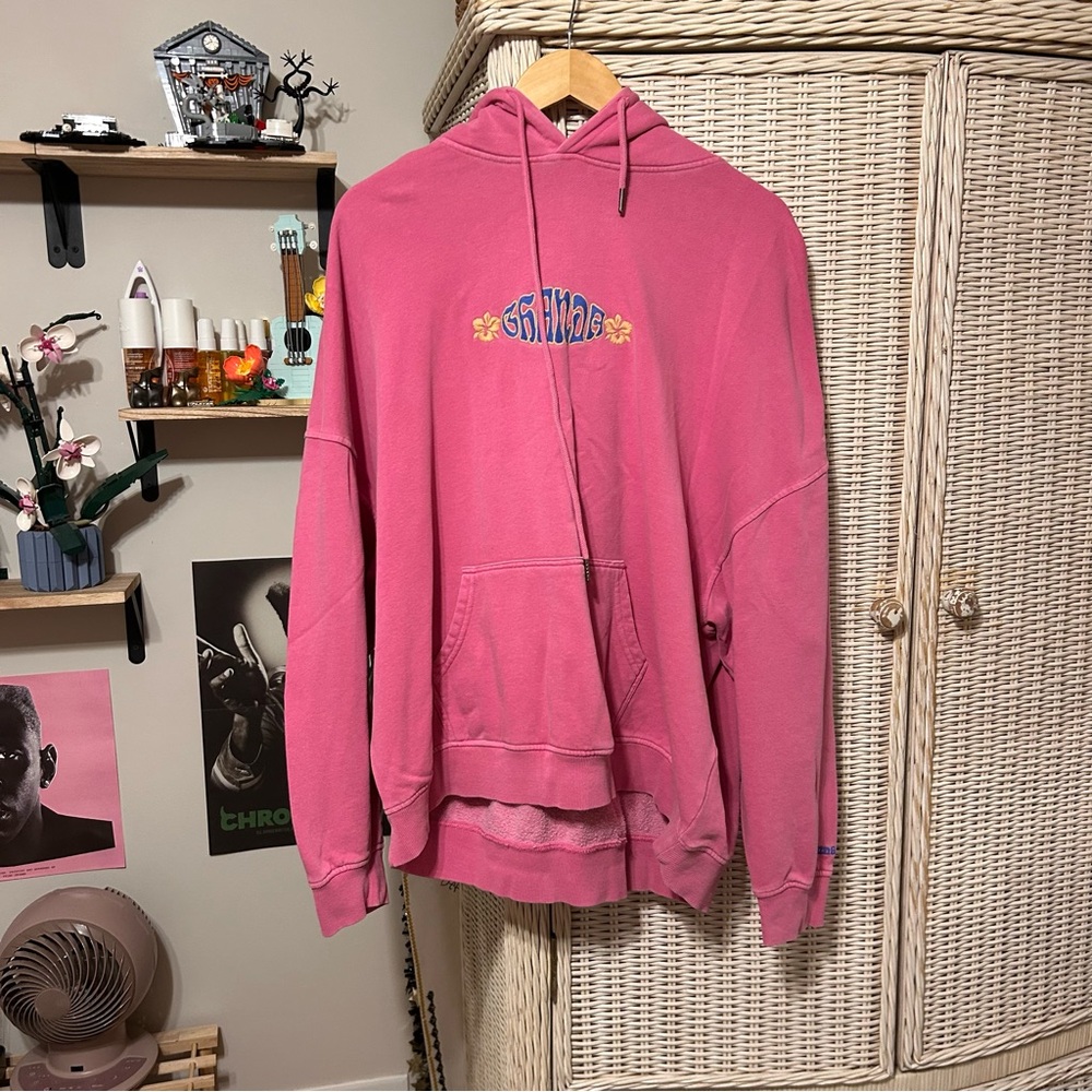 Pink Graphic Ghanda Hoodie